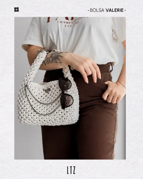 Bolsa em Macramê - Valerie