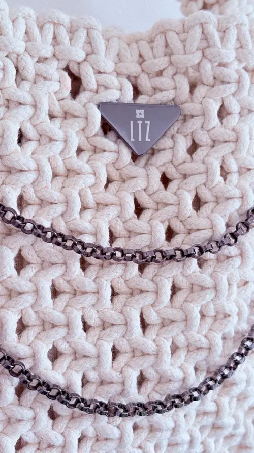Bolsa de Macramê