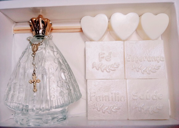 Presente de Aniversário: Kit Aromatizador Nossa Senhora