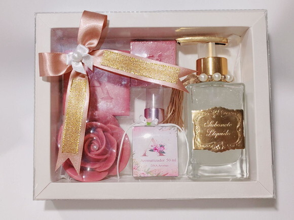 Presente Personalizado, Sabonete Líquido com Home Spray