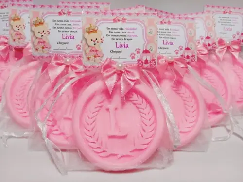 Lembrancinha Maternidade, Sabonete Letra Personalizada