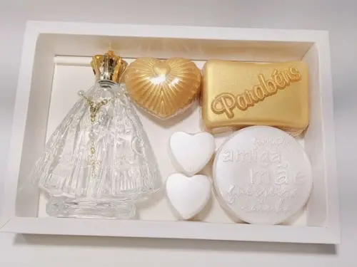 Presente para Mãe Católica: Kit Aromatizador Nossa Senhora