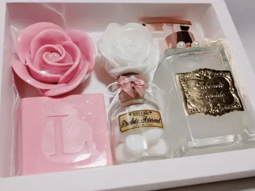 Presente Personalizado, Sabonete Líquido Luxo com Sabonetes
