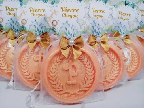 Lembrancinha Personalizada, Sabonete Letra Inicial do Nome