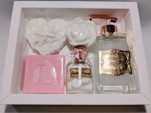 Presente Personalizado, Sabonete Líquido Luxo com Sabonetes