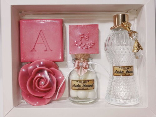 Presente de Aniversário: Kit Aromatizador com Sabonetes