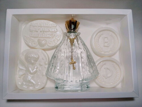 Presente Padrinhos de Batismo Kit Aromatizador Nossa Senhora