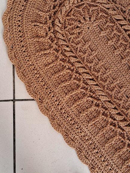 Tapete Oval Modelo Russo