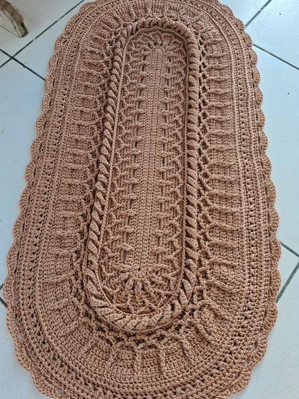 Tapete Oval Modelo Russo
