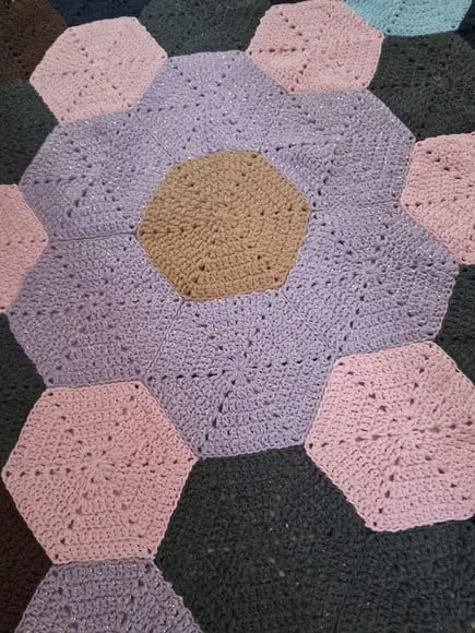 Tapete Hexagono
