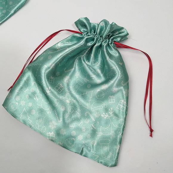 Embalagem \ Saco Personalizado em Cetim - 20x23cm