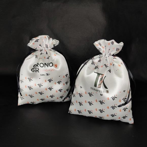 Embalagem Cetim Personalizado 13x15cm