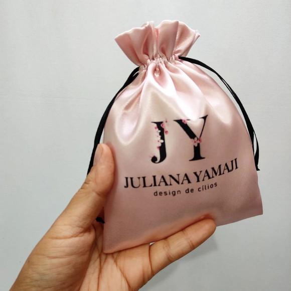 Embalagem de Cetim Personalizada 13x15cm