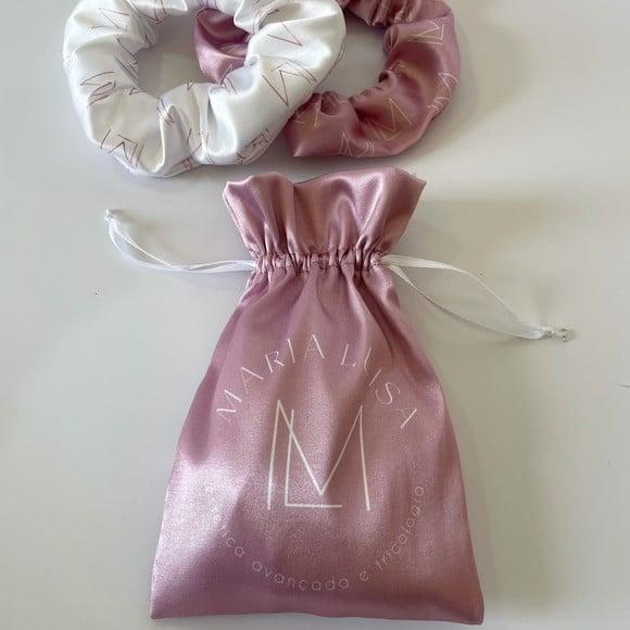 Embalagem/ Saco de Cetim Personalizado- 10x15cm