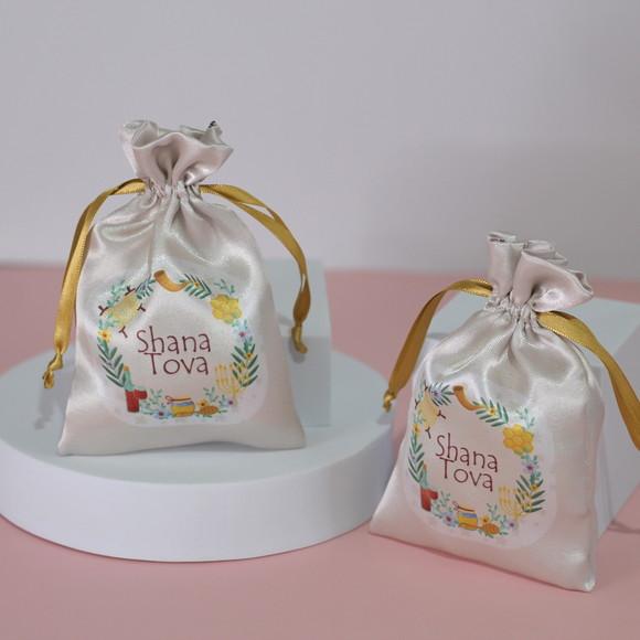 Embalagem/ Saco de Cetim Personalizado- 10x15cm