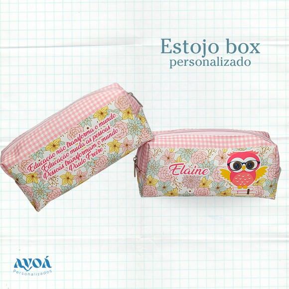 Estojo Box Personalizado - Dia dos Professores