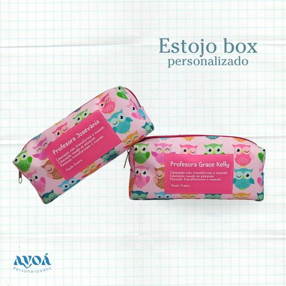 Estojo Box Personalizado - Dia dos Professores