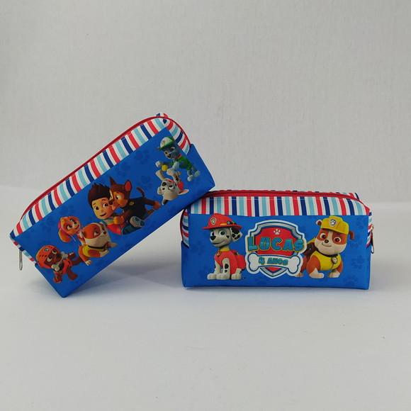 Estojo Box Personalizado - Patrulha Canina
