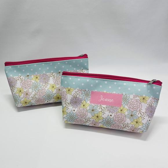 Estojo Midi Floral Personalizado