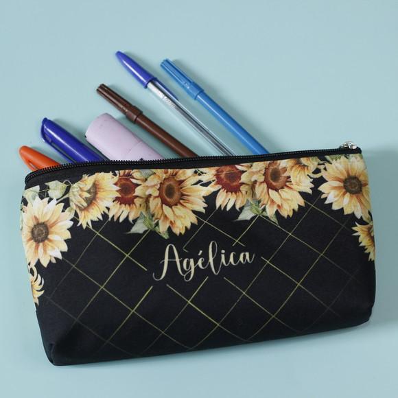 Estojo Midi Floral Personalizado