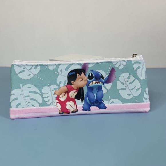 Estojo Slim m 10x24cm - Personalizado Lilo e Stitch