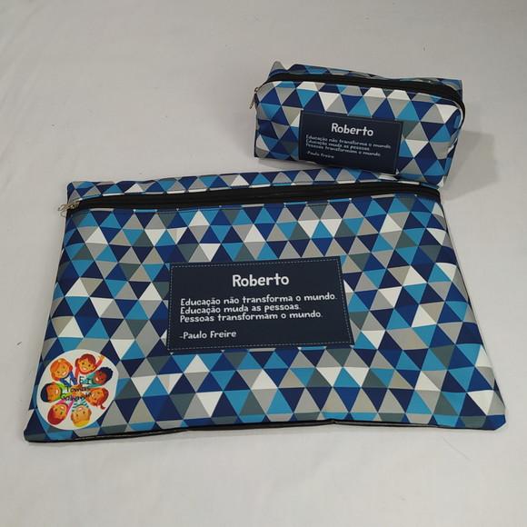 Kit Dia dos Professores- Pasta + Estojo Box Personalizado