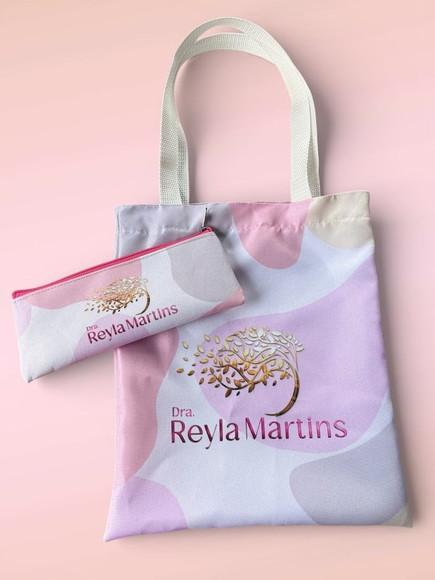 Kit Sacola 30x38cm + Estojo Slim- Personalizado
