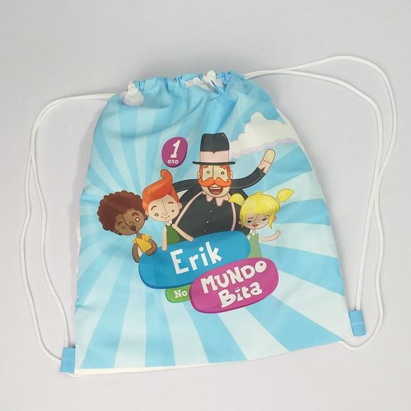 Mochila Personalizada G - 28x38 - Mundo Bita