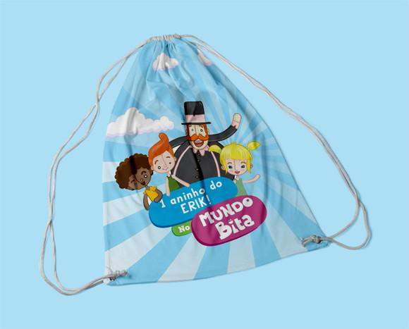 Mochila Personalizada G - 28x38 - Mundo Bita