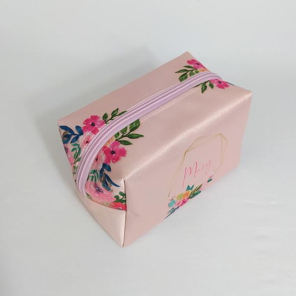 Necessaire Box G Personalizada Toque Acetinado- Madrinha