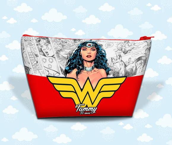 Necessaire Midi -mulher Maravilha