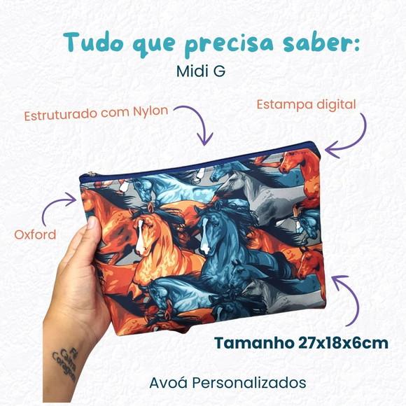 Necessaire Midi G Personalizada Temática