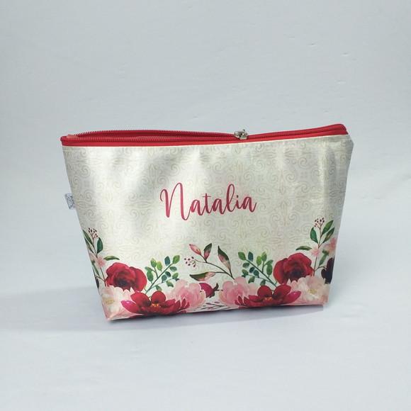 Necessaire Midi G Personalizado com Toque de Cetim