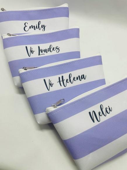 Necessaire Midi Listras - Personalizadas