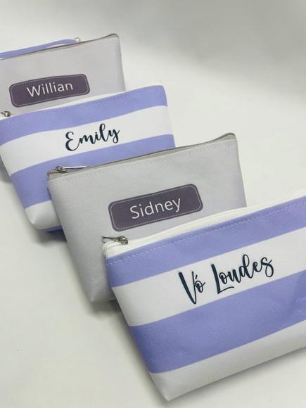 Necessaire Midi Listras - Personalizadas