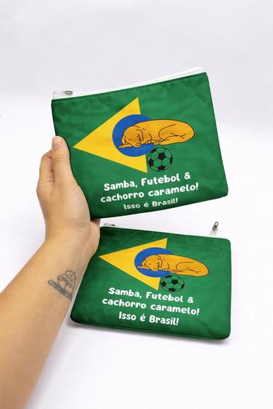Necessaire Midi M- Brasil/ Copa do Mundo