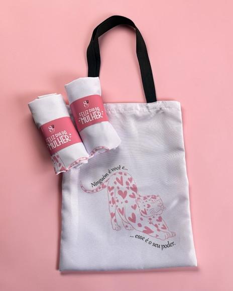Sacola Personalizada com a Sua Logo + Tag - 30x38cm