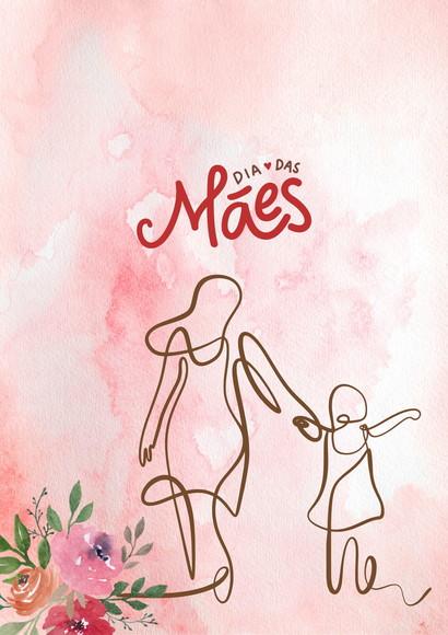 Sacola Personalizada Dia das Mães - 30x38cm