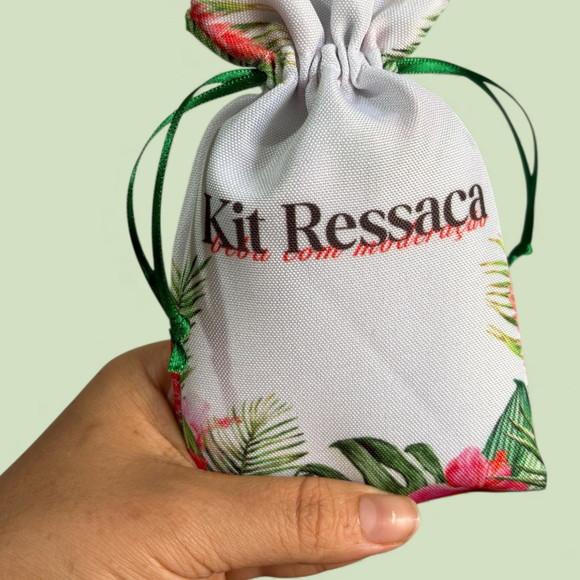 Saquinho Personalizado Kit Ressaca Tropical 10x15cm