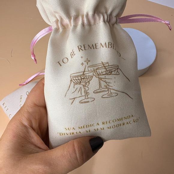 Saquinho Personalizado Kit Ressaca- 10x15cm