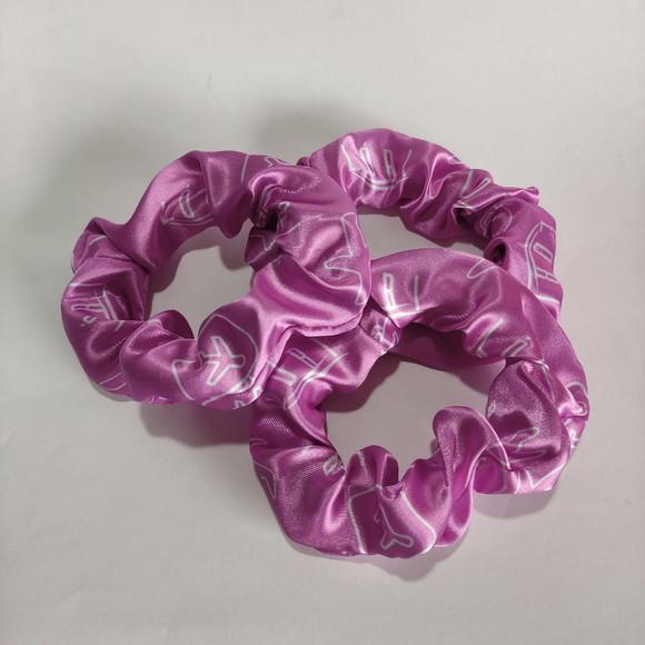Scruchies de Cetim Personalizada- Dia das Mães