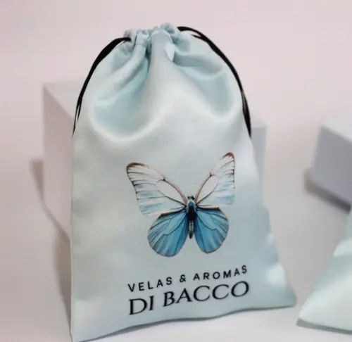 Embalagem / Saco Personalizado em Cetim 13x18cm