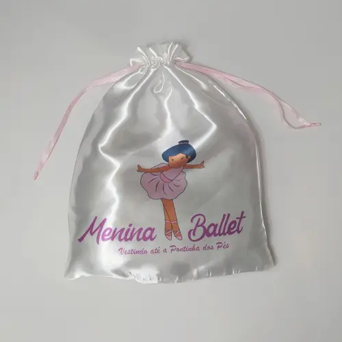 Embalagem \ Saco Personalizado 25x30cm com Babado