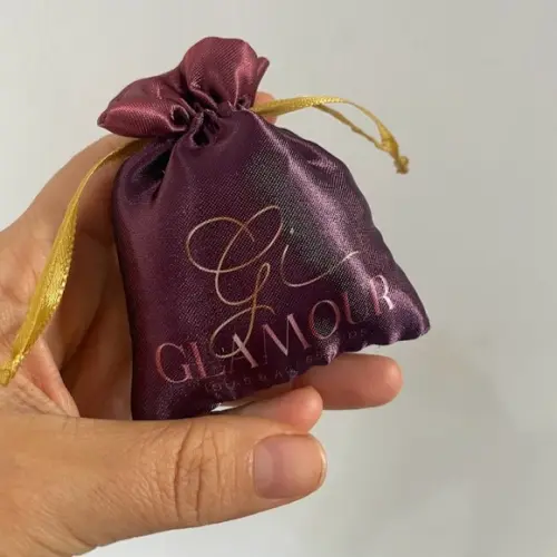Embalagem Cetim Personalizada 10x7