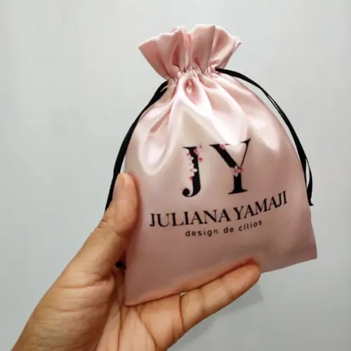 Embalagem de Cetim Personalizada 13x15cm