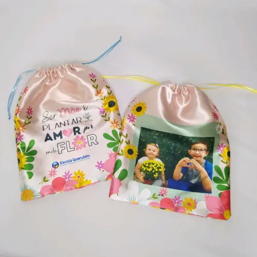 Embalagem/ Saco Personalizado 20x25cm - Estampa Total