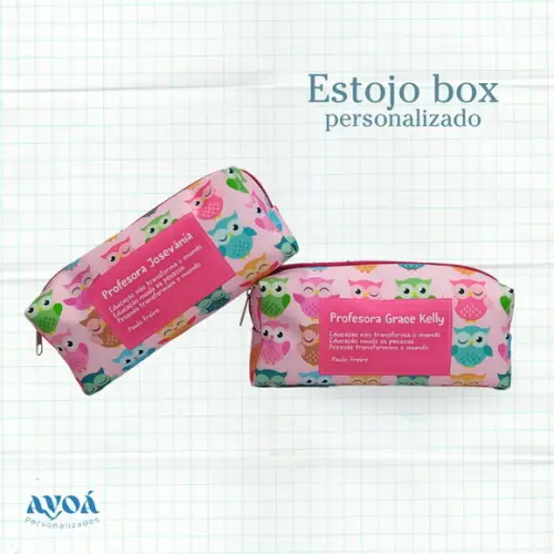 Estojo Box Personalizado - Dia dos Professores