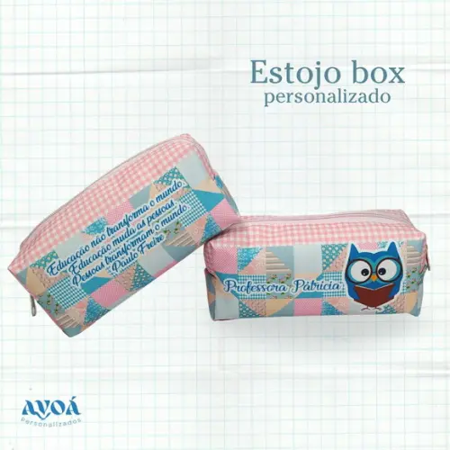Estojo Box Personalizado - Dia dos Professores