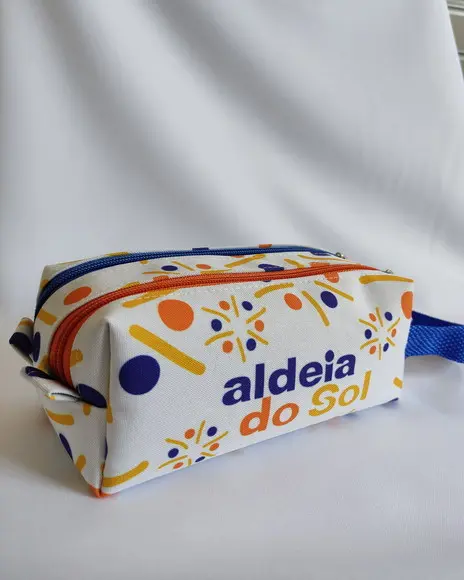 Estojo Duplo Personalizado - Escola Atacado