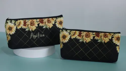 Estojo Midi Floral Personalizado